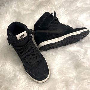 Nike Dunk sky high wedge sneakers